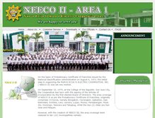 Tablet Screenshot of neeco2area1.com